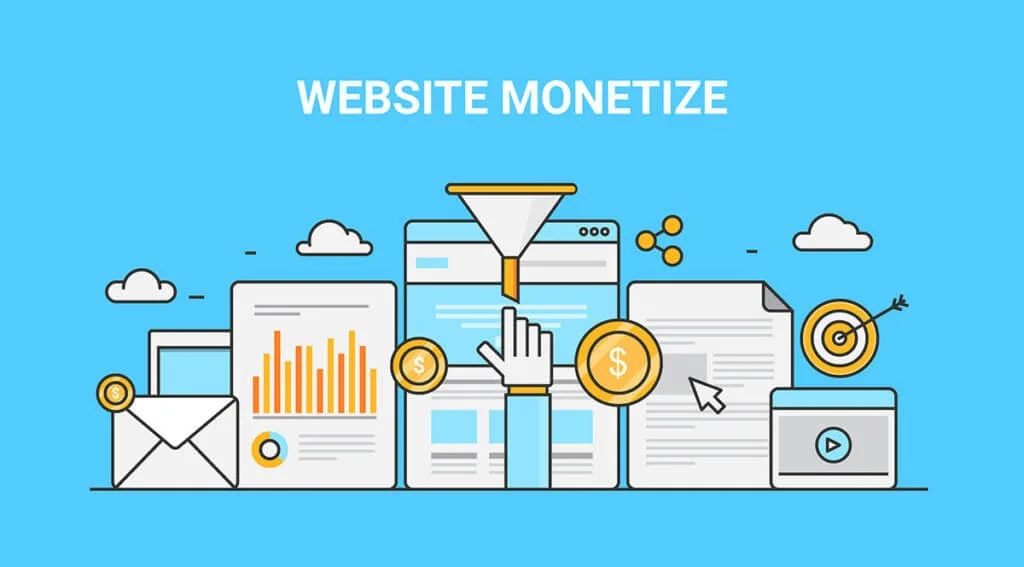 how to monitize website