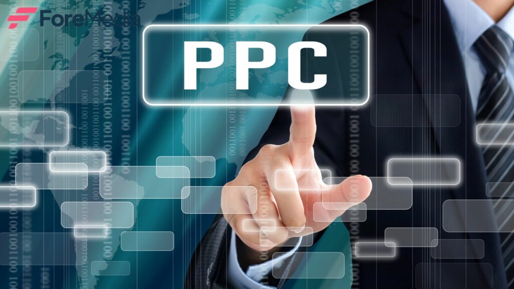Anuncios PPC generando clics y conversiones.